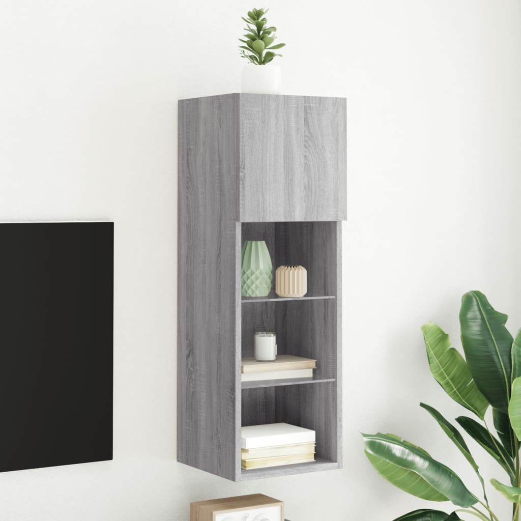 Wandgemonteerde Tv-Kasten 2 Pcs