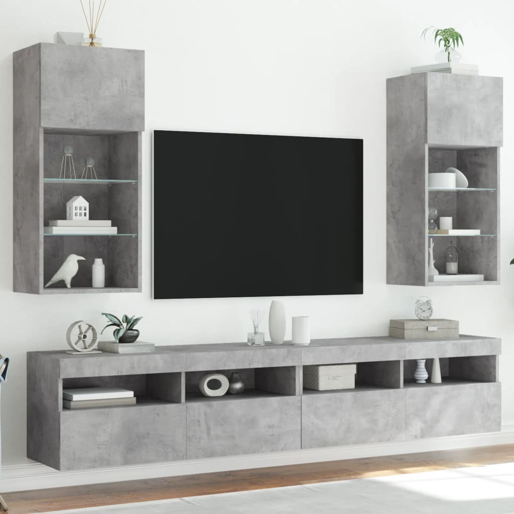 Wandgemonteerde Tv-Kasten 2 Pcs