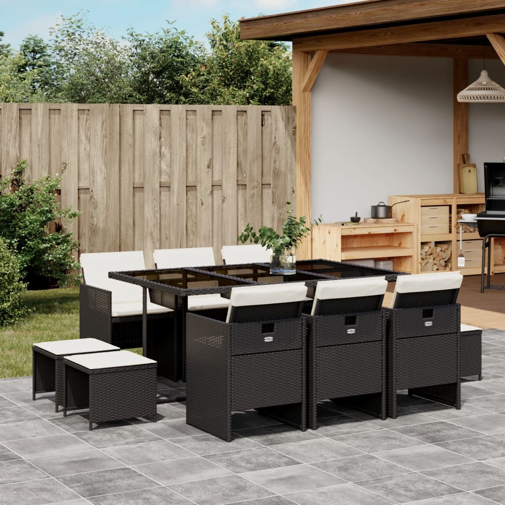 9-Delige Tuinset Poly Rattan