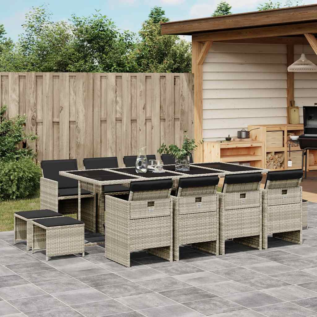 9-Delige Tuinset Poly Rattan