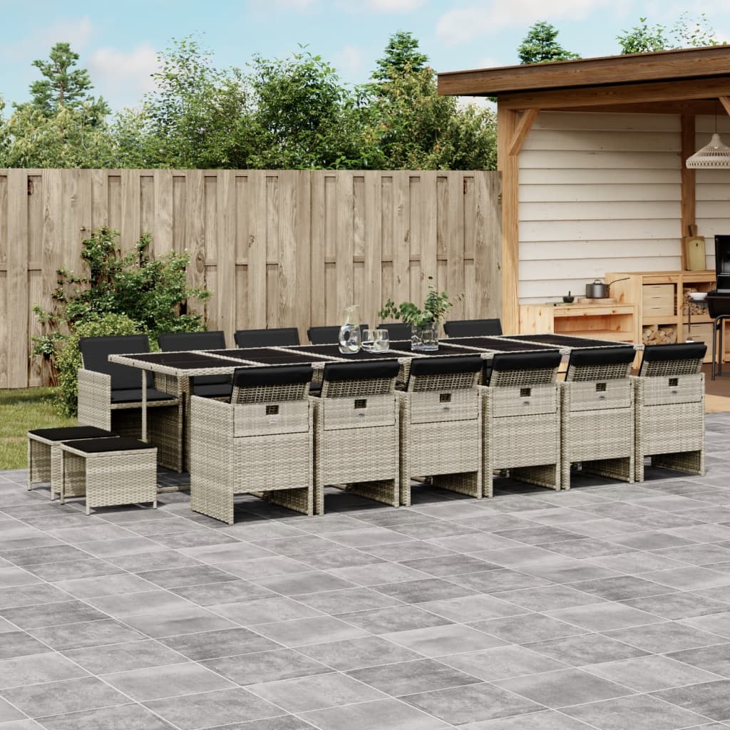9-Delige Tuinset Poly Rattan