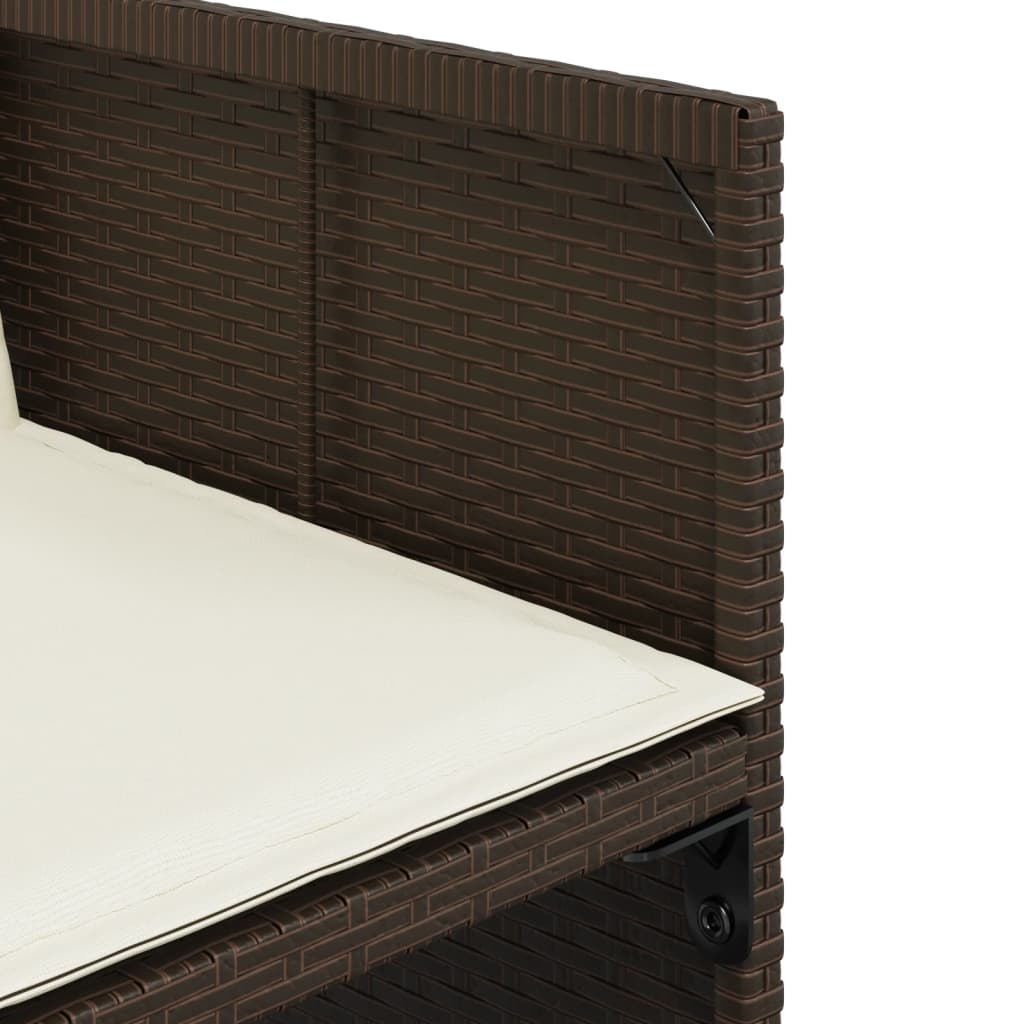 11-Delige Tuinset Met Kussens Poly Rattan
