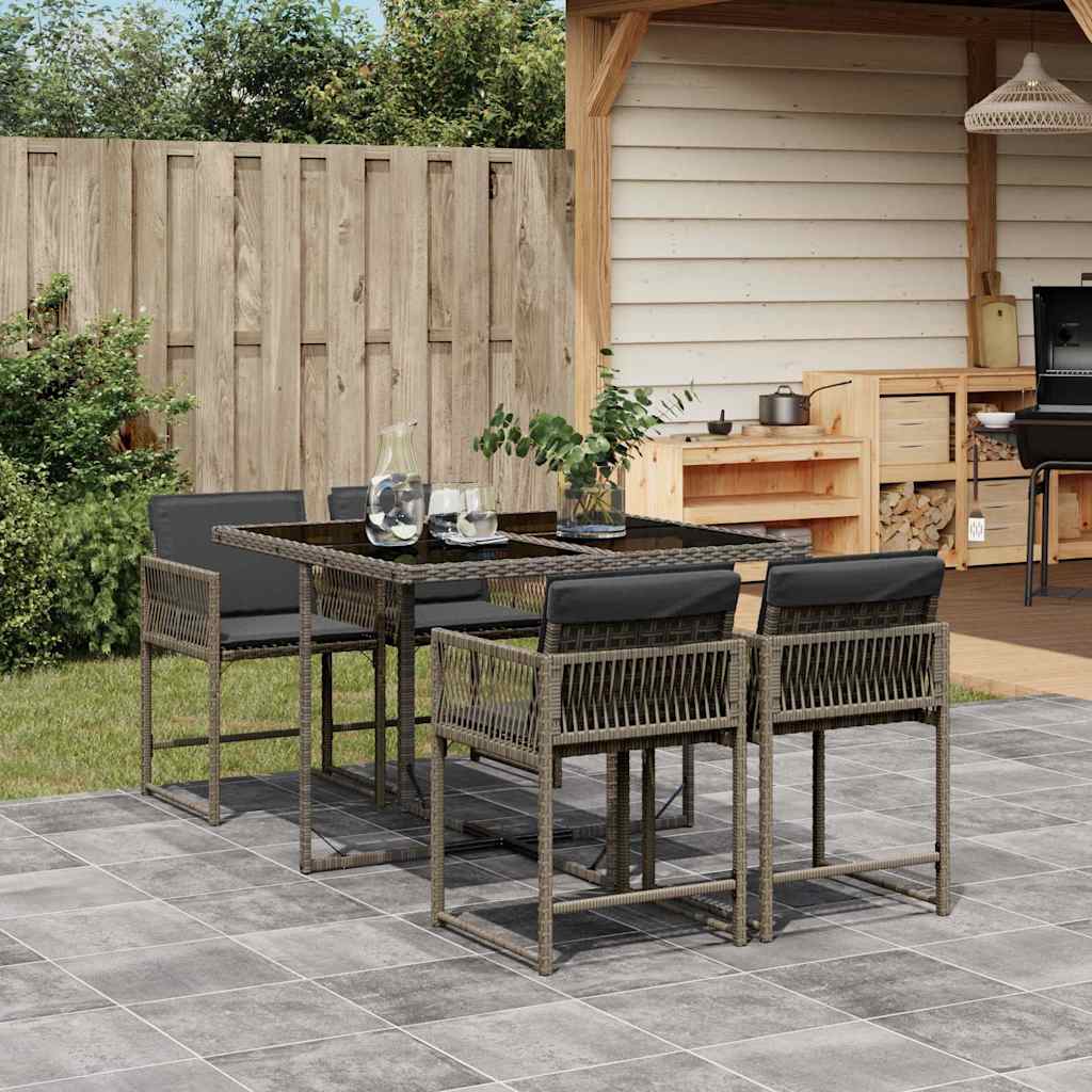 9-Delige Tuinset Poly Rattan