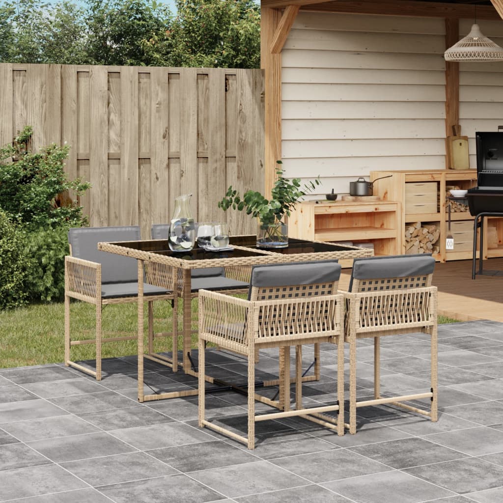9-Delige Tuinset Poly Rattan