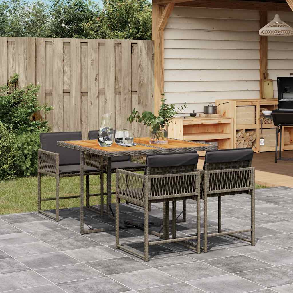 9-Delige Tuinset Poly Rattan