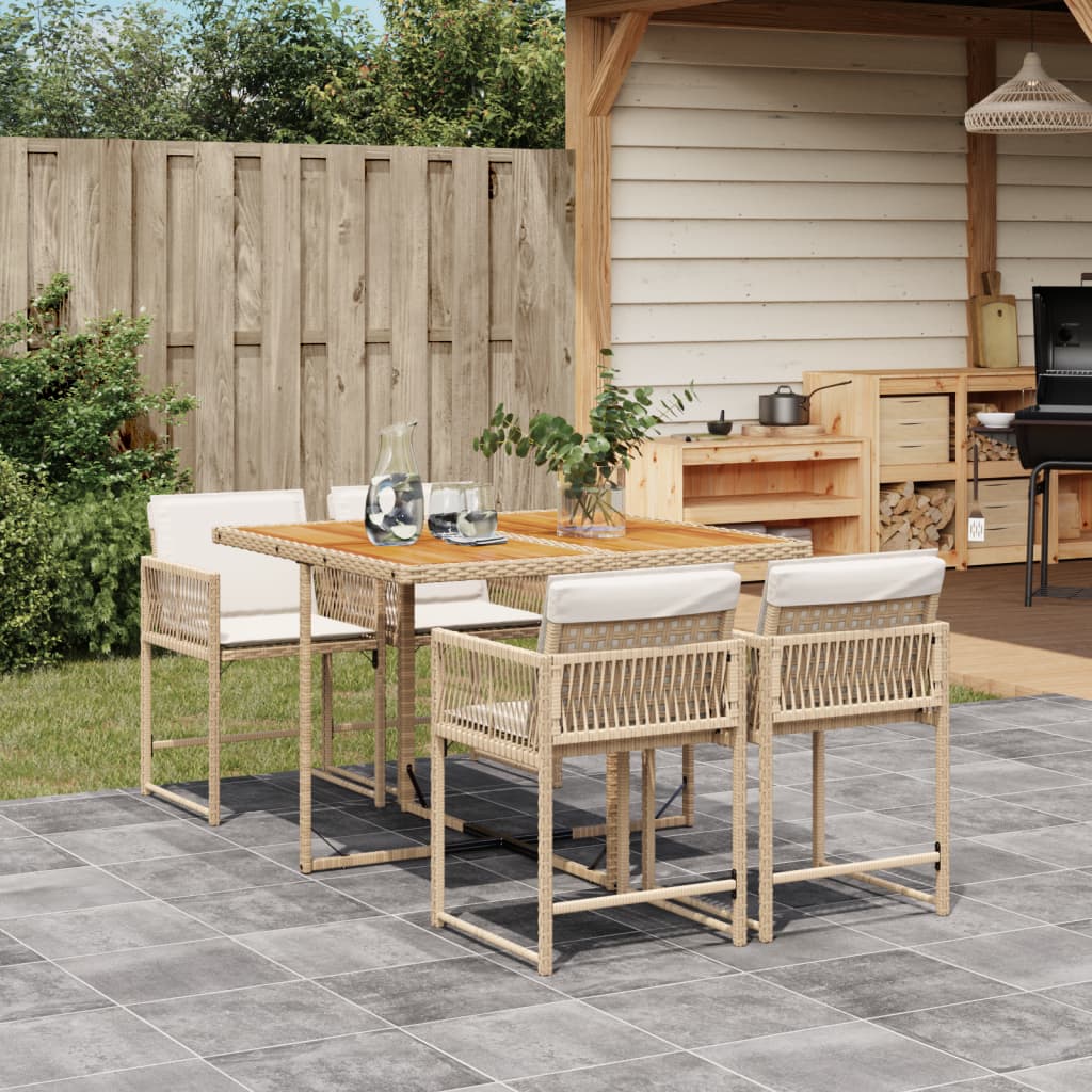 9-Delige Tuinset Poly Rattan
