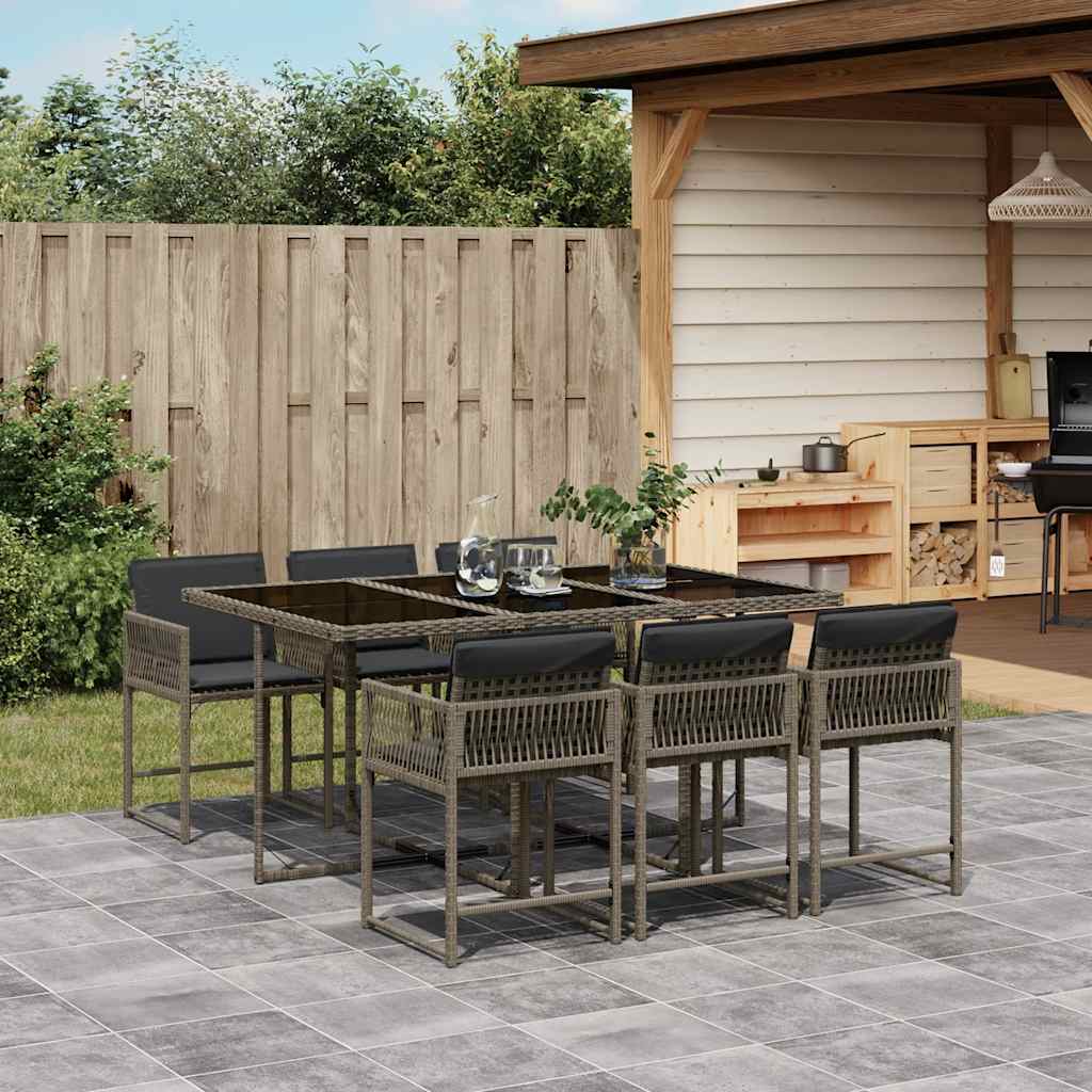9-Delige Tuinset Poly Rattan