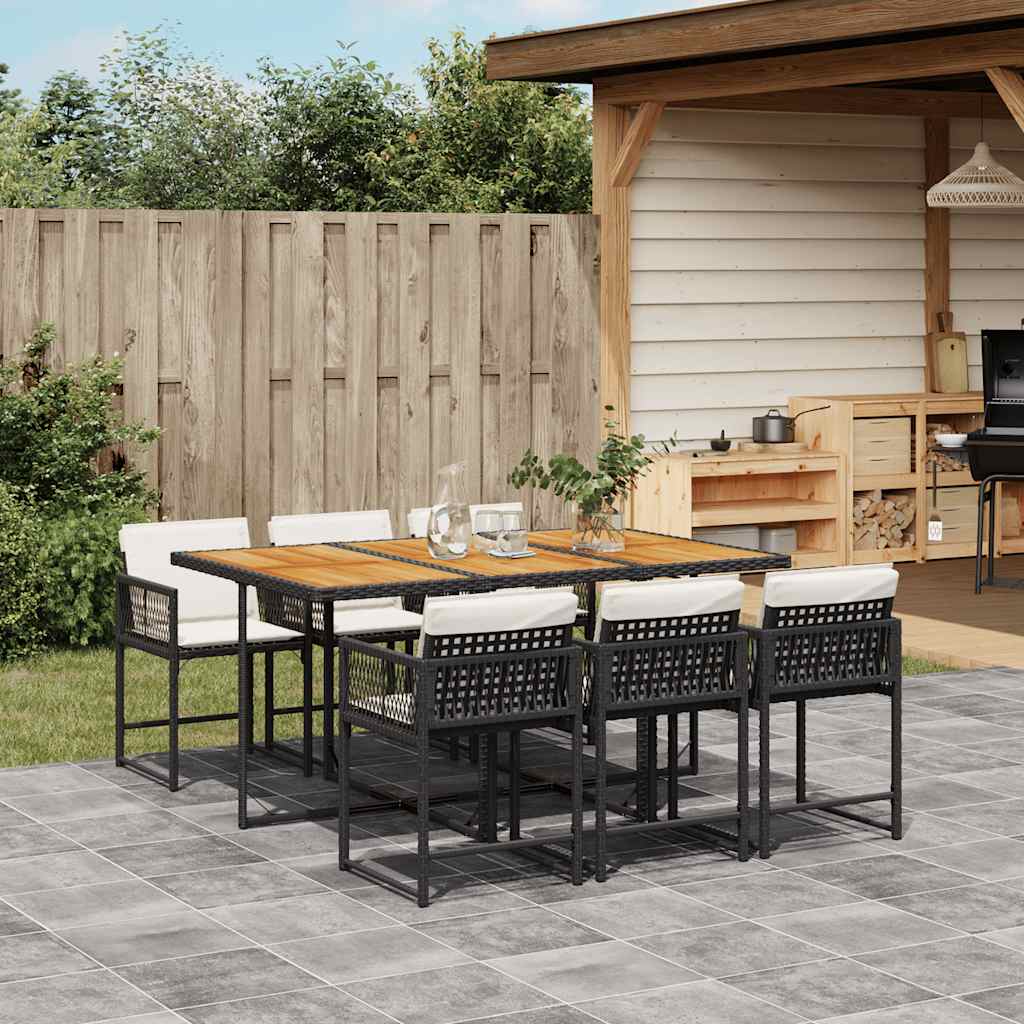 9-Delige Tuinset Poly Rattan