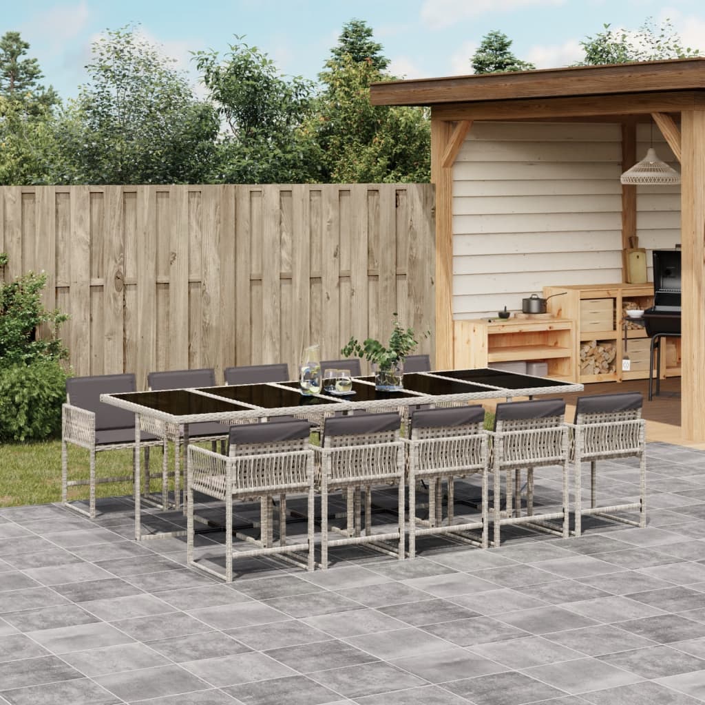 9-Delige Tuinset Poly Rattan