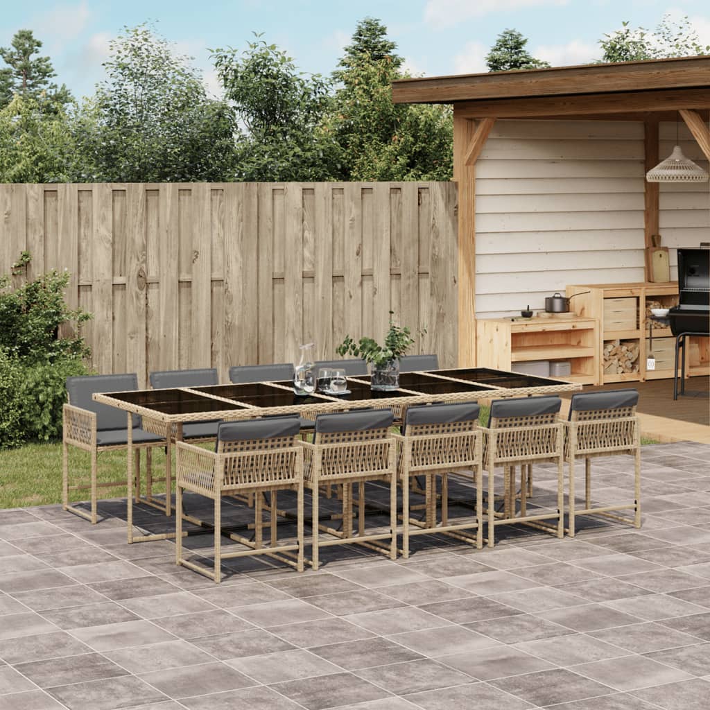 9-Delige Tuinset Poly Rattan