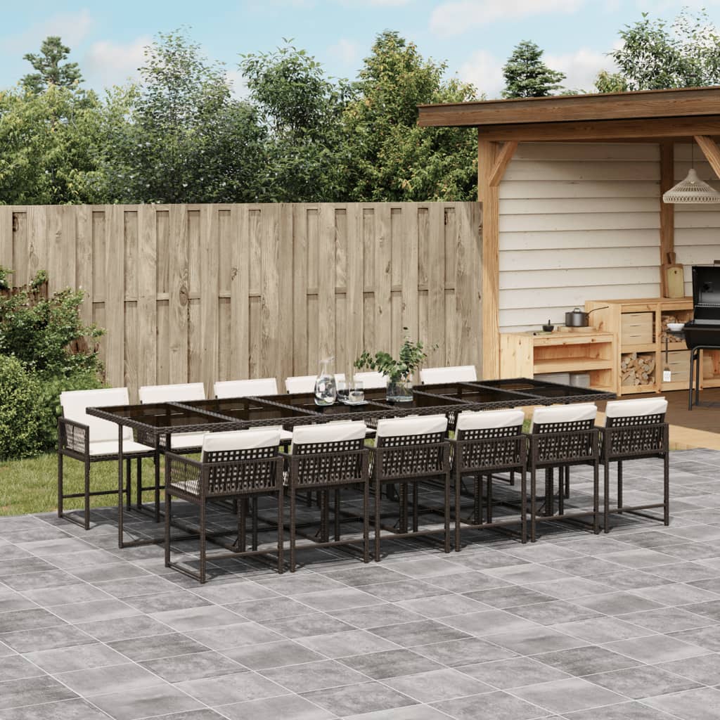 9-Delige Tuinset Poly Rattan