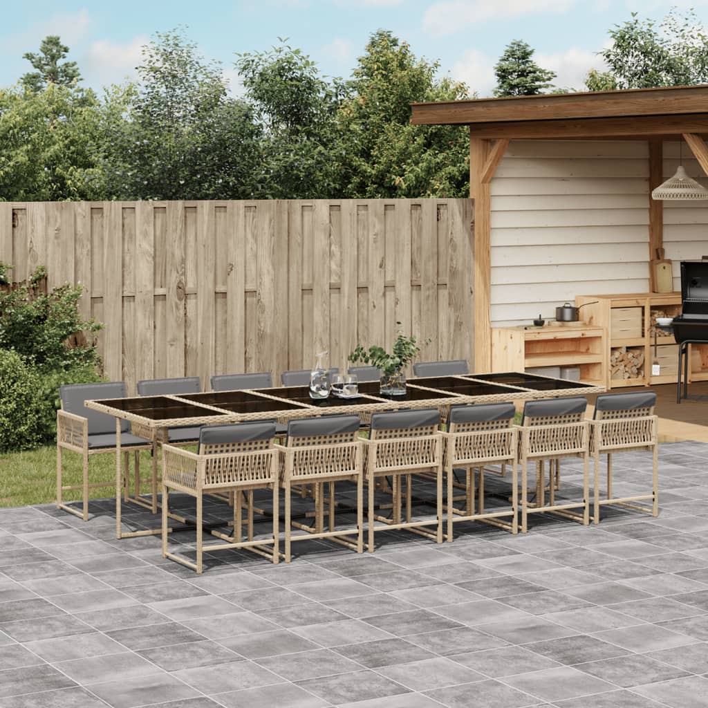 9-Delige Tuinset Poly Rattan