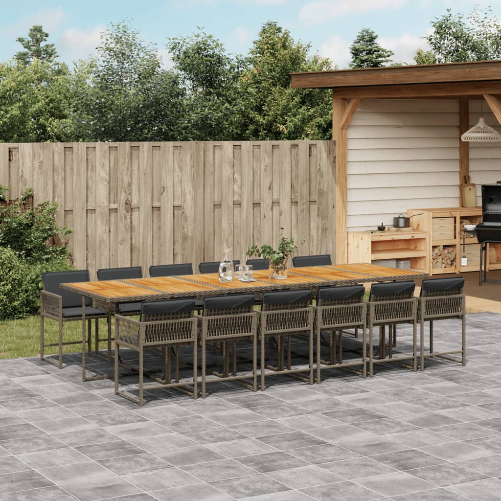9-Delige Tuinset Poly Rattan