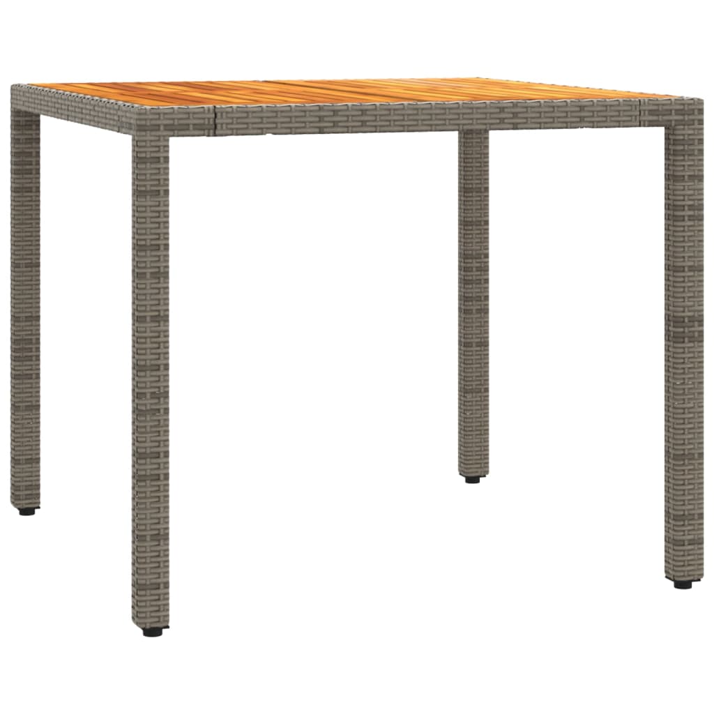 5-Delige Tuinset Met Kussens Poly Rattan
