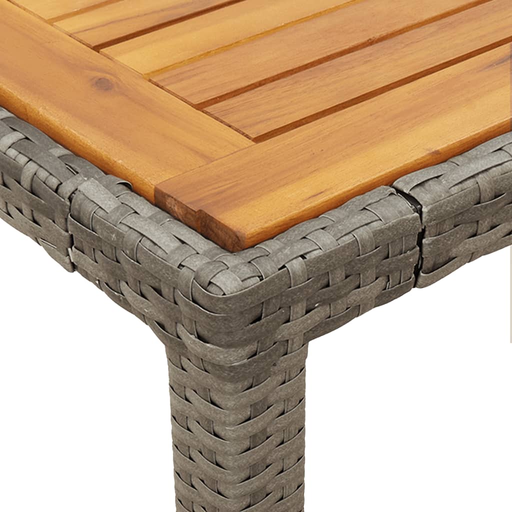 5-Delige Tuinset Met Kussens Poly Rattan
