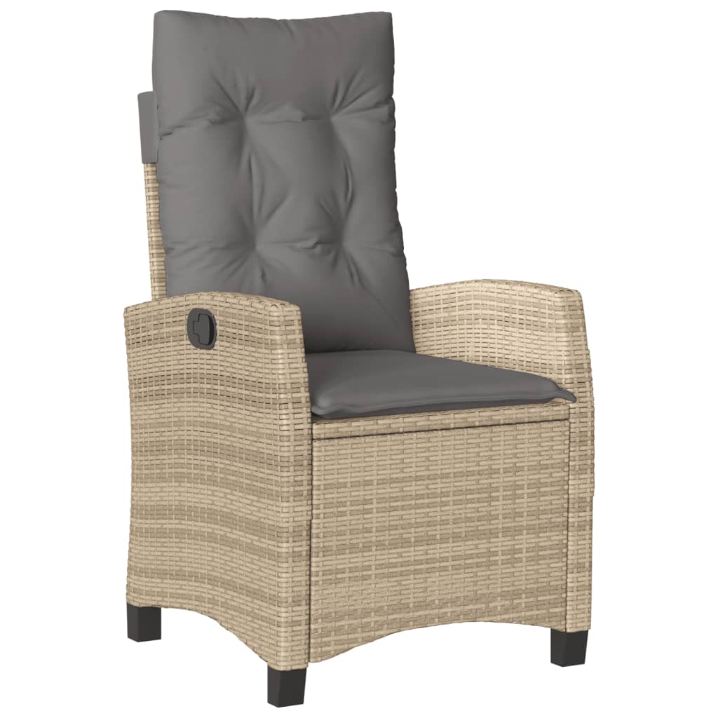 9-Delige Tuinset Met Kussens Poly Rattan