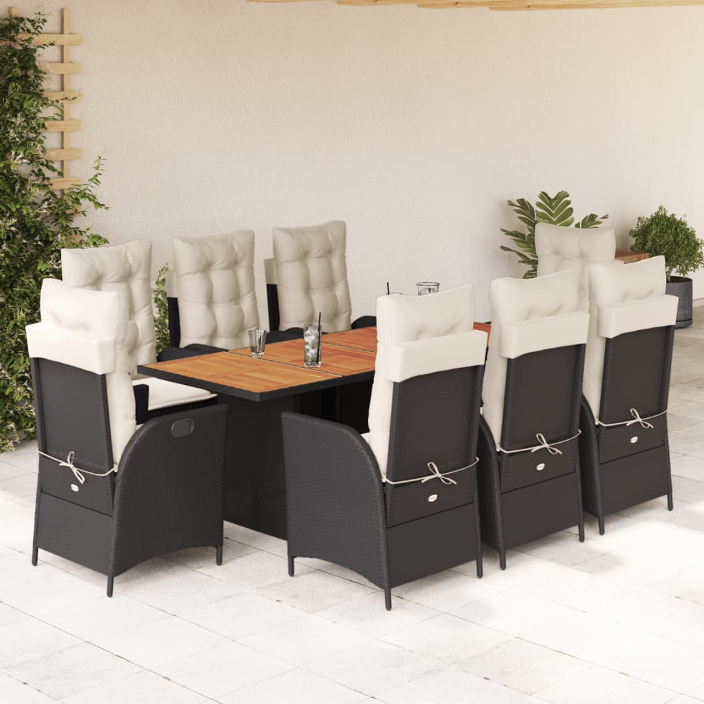 9-Delige Tuinset Poly Rattan