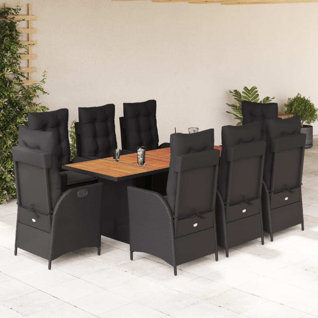 9-Delige Tuinset Poly Rattan