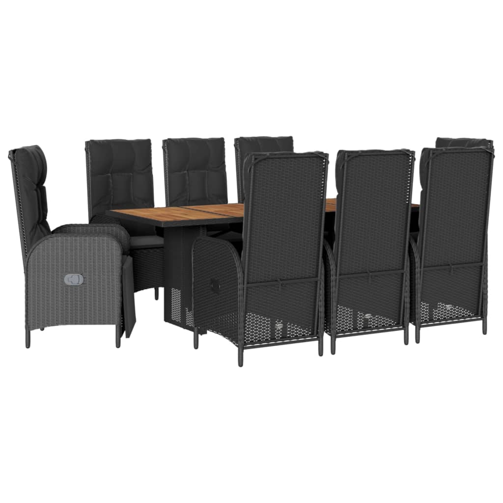 9-Delige Tuinset Poly Rattan