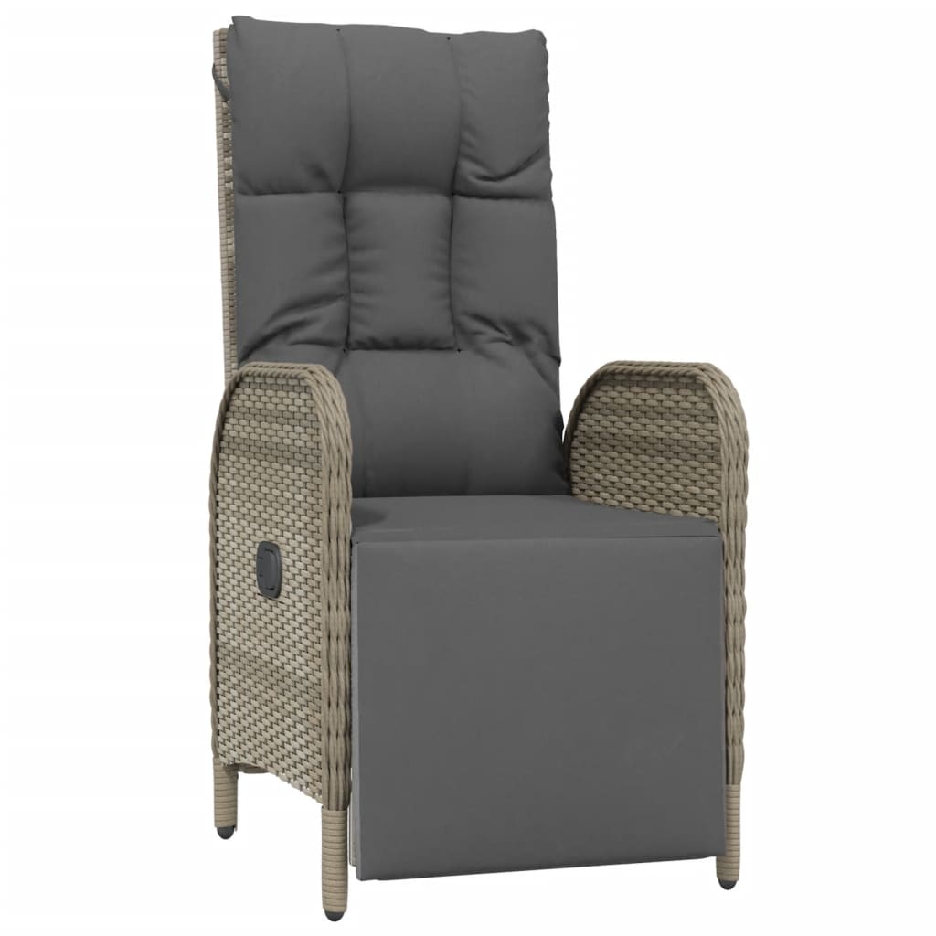 9-Delige Tuinset Met Kussens Poly Rattan