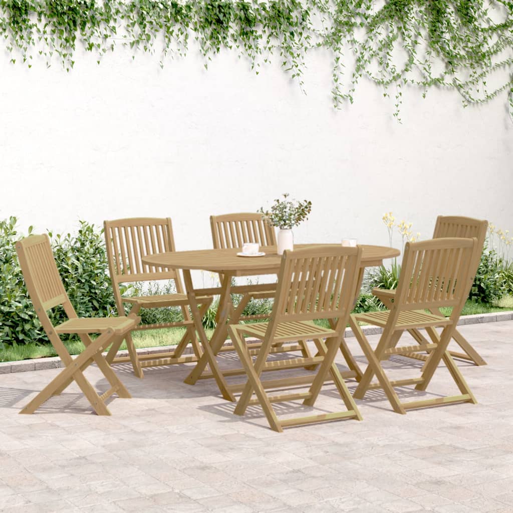 7-Delige Tuinset Massief Acaciahout