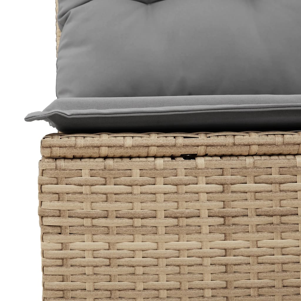 11-Delige Tuinset Met Kussens Poly Rattan