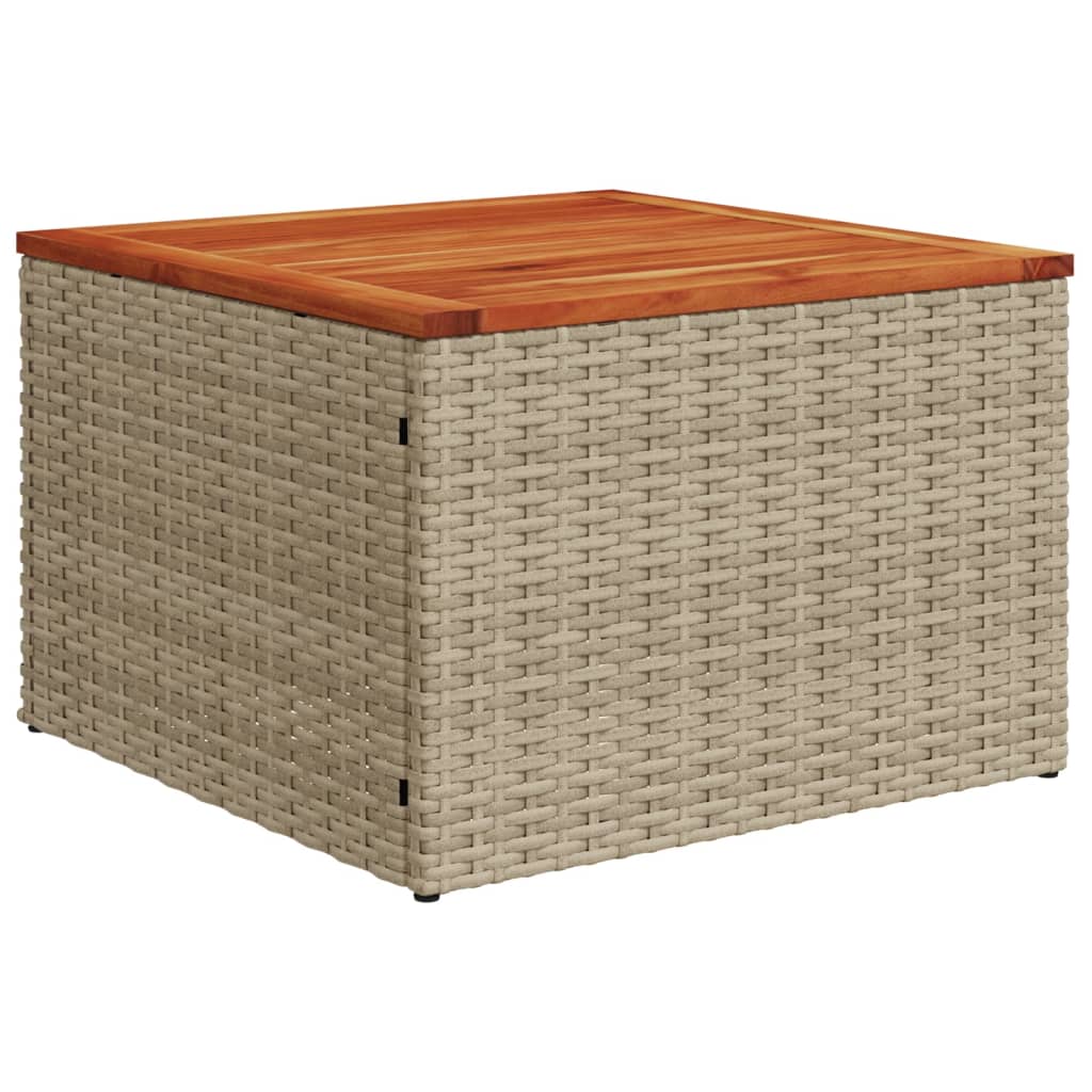 1 Tuinset Met Kussens Poly Rattan