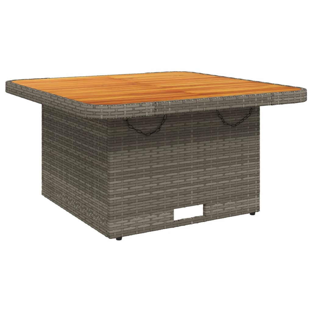 3-Delige Tuinset Met Kussens Poly Rattan