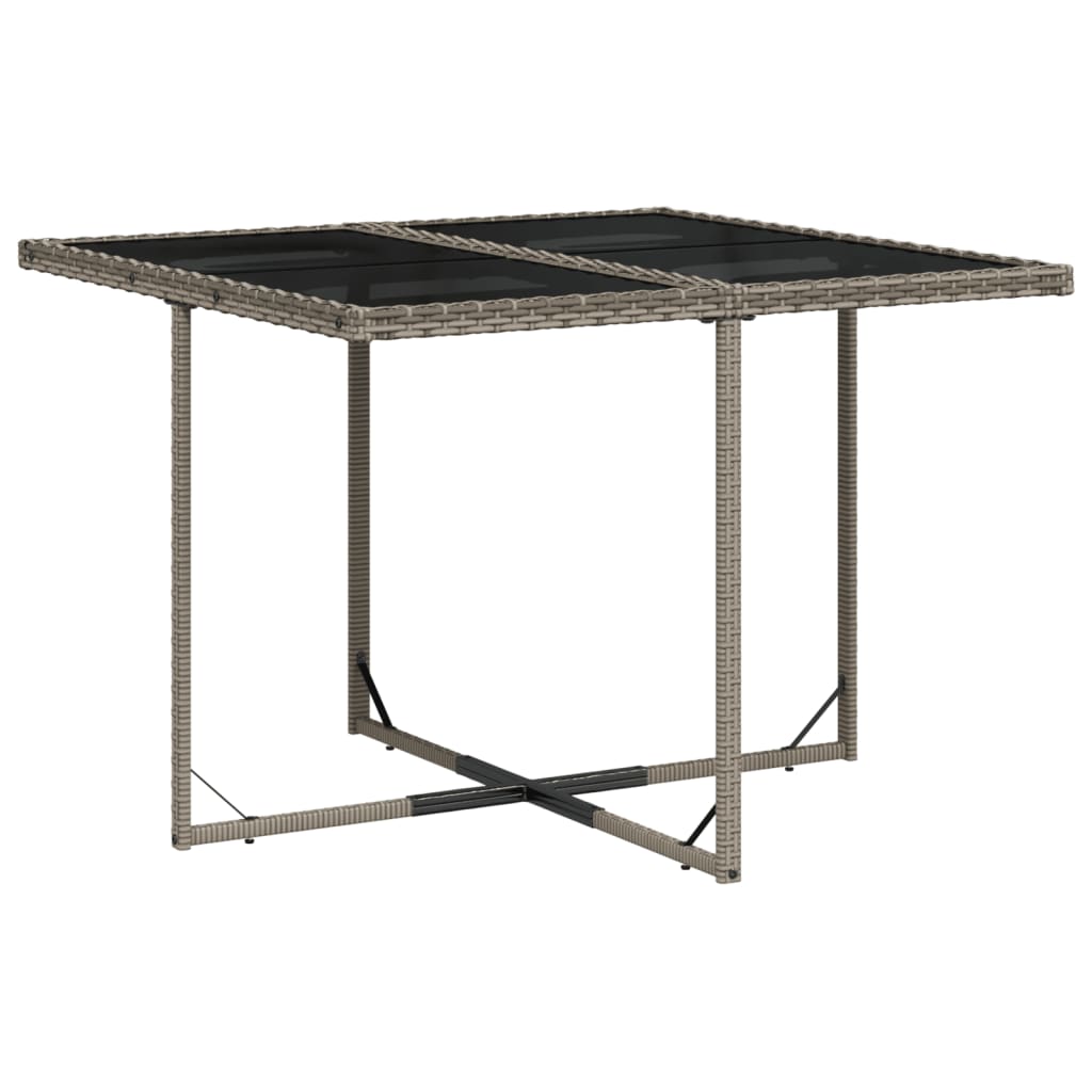 5-Delige Tuinset Met Kussens Poly Rattan