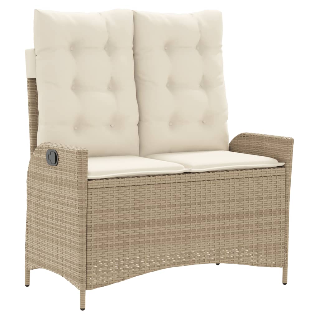 Tuinset Met Kussens Poly Rattan Beige