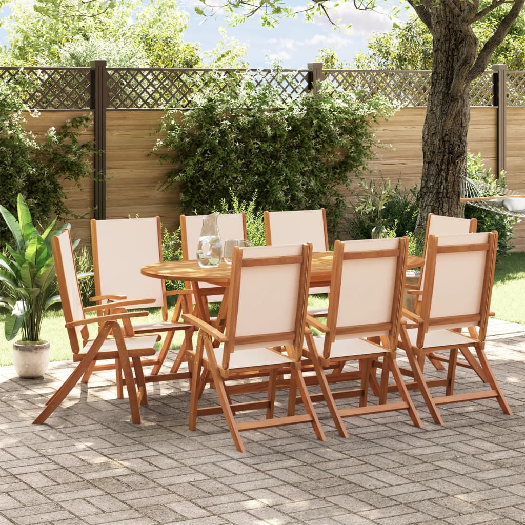 7-Delige Tuinset Massief Acaciahout