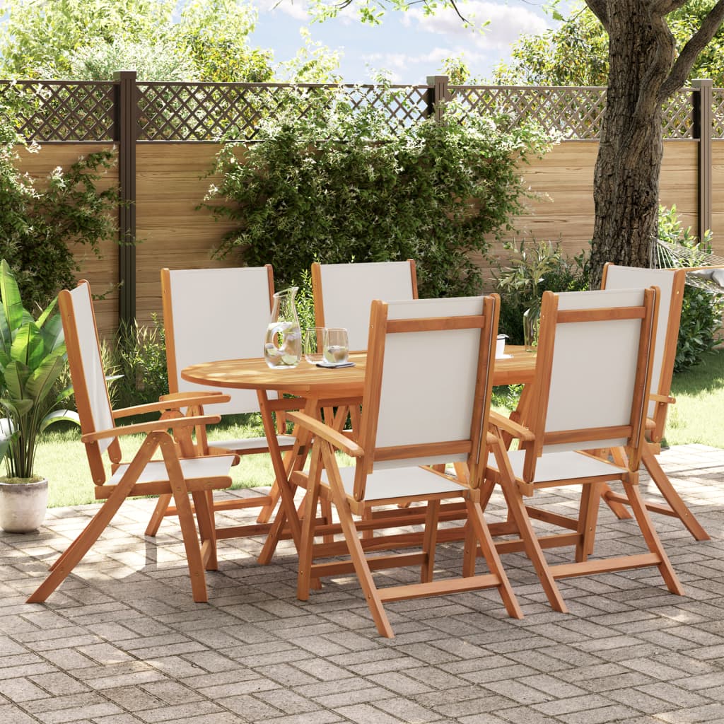 7-Delige Tuinset Massief Acaciahout