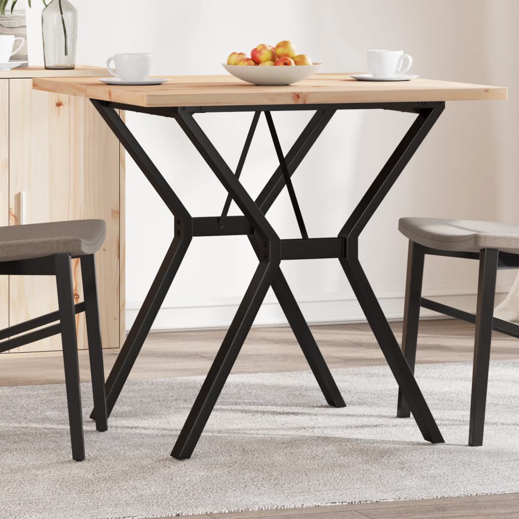Eettafel Massief Grenenhout En Staal