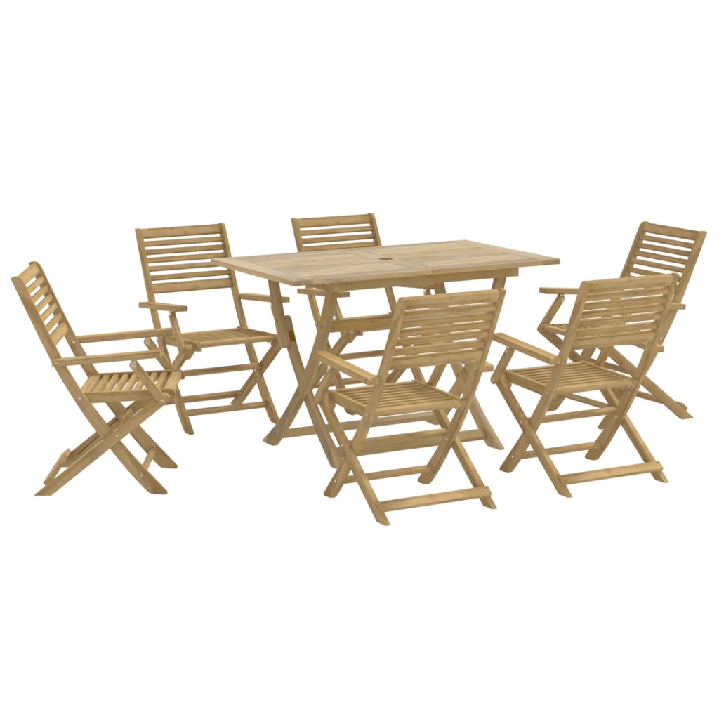 7-Delige Tuinset Massief Acaciahout