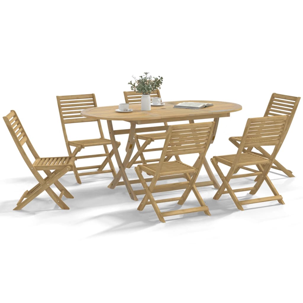 7-Delige Tuinset Massief Acaciahout