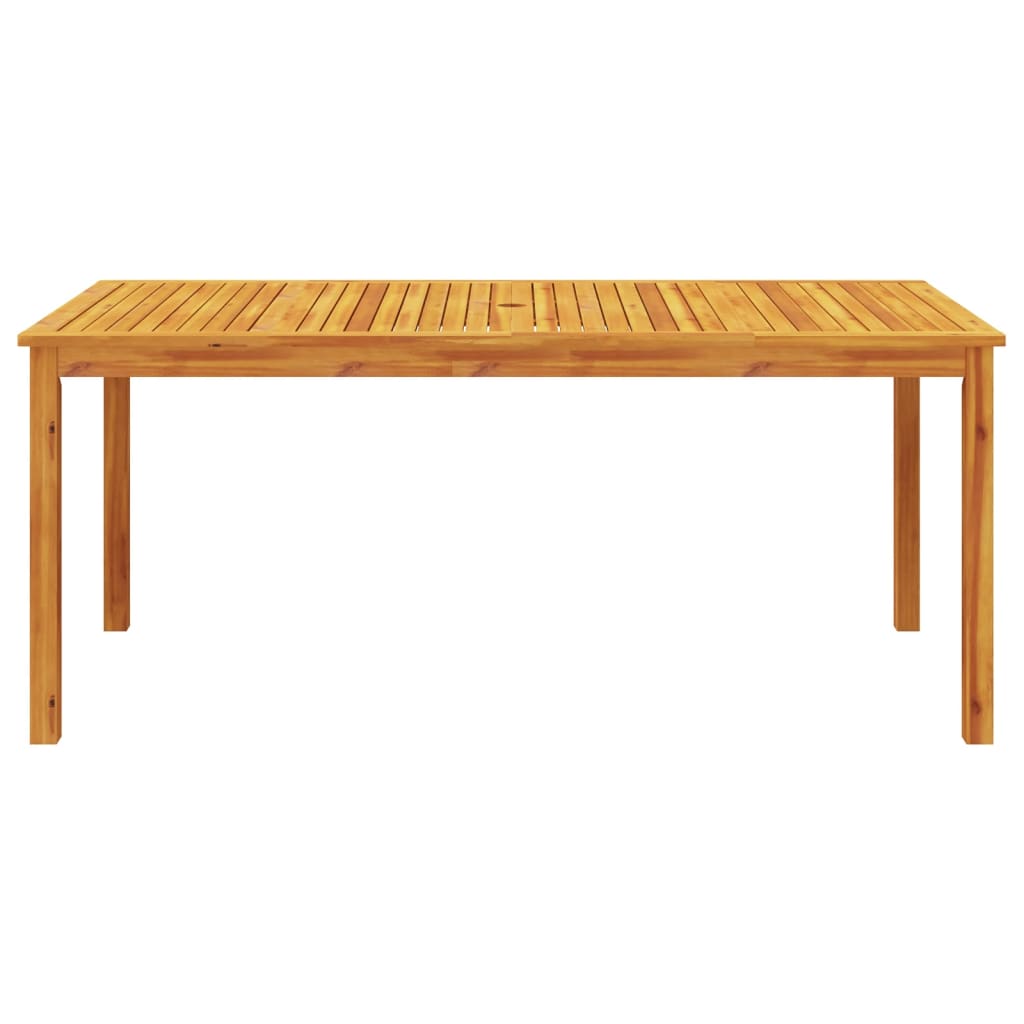 7-Delige Tuinset 180X90X75 Cm Massief Acaciahout