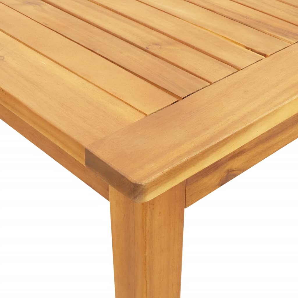7-Delige Tuinset 180X90X75 Cm Massief Acaciahout