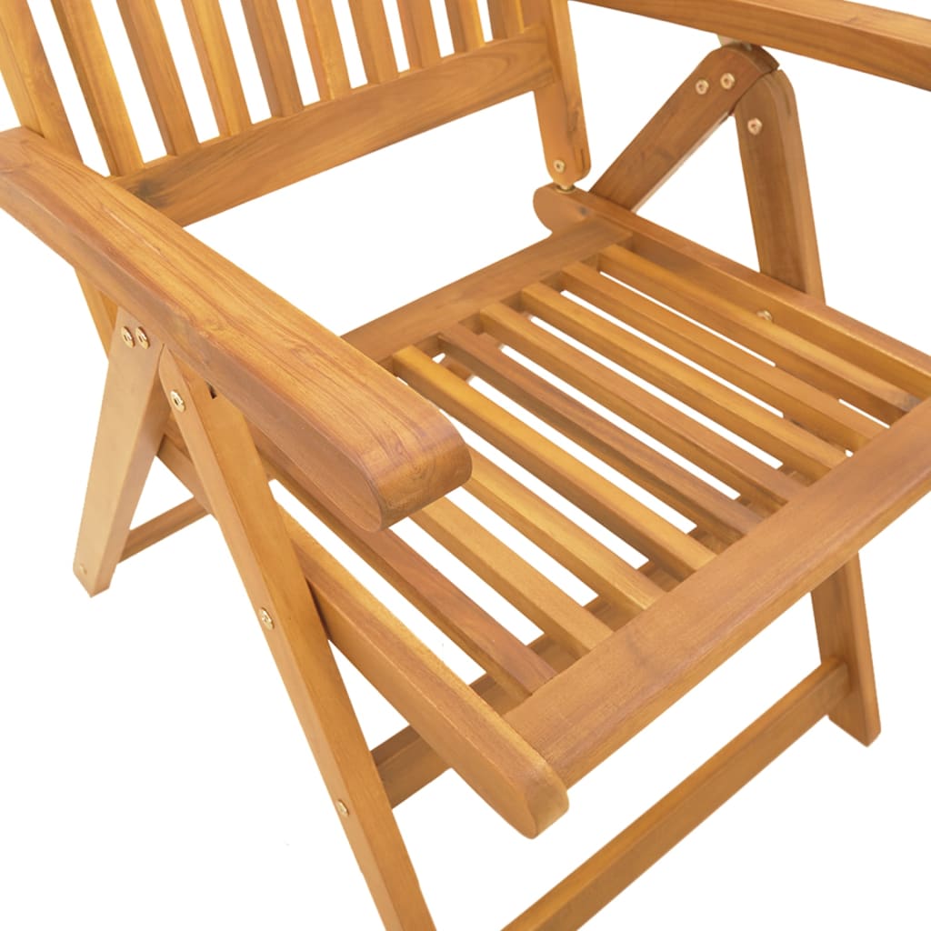 9-Delige Tuinset 180X90X75 Cm Massief Acaciahout