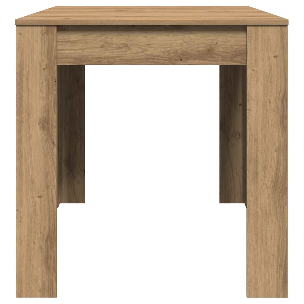 Eettafel 140X74,5X76 Cm Bewerkt Hout