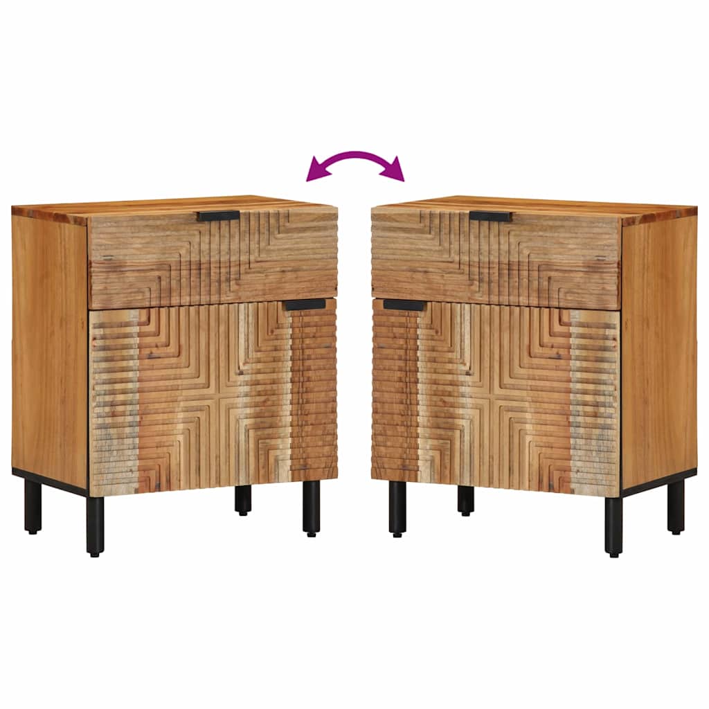 Bed Kast Bruin 50 X 33 X 60 Cm
