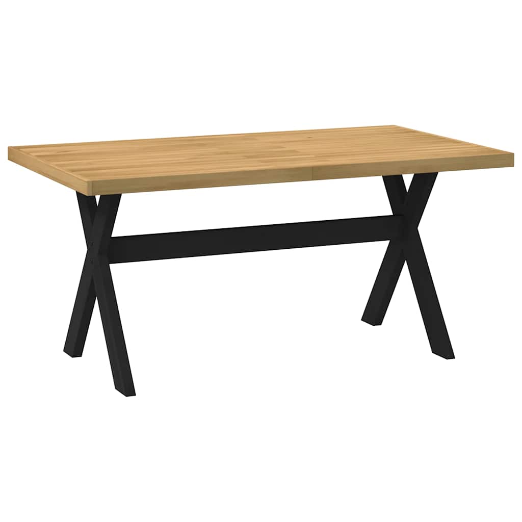 Eettafel Noain E Poten 180X90X75 Cm Massief Grenenhout Naturel