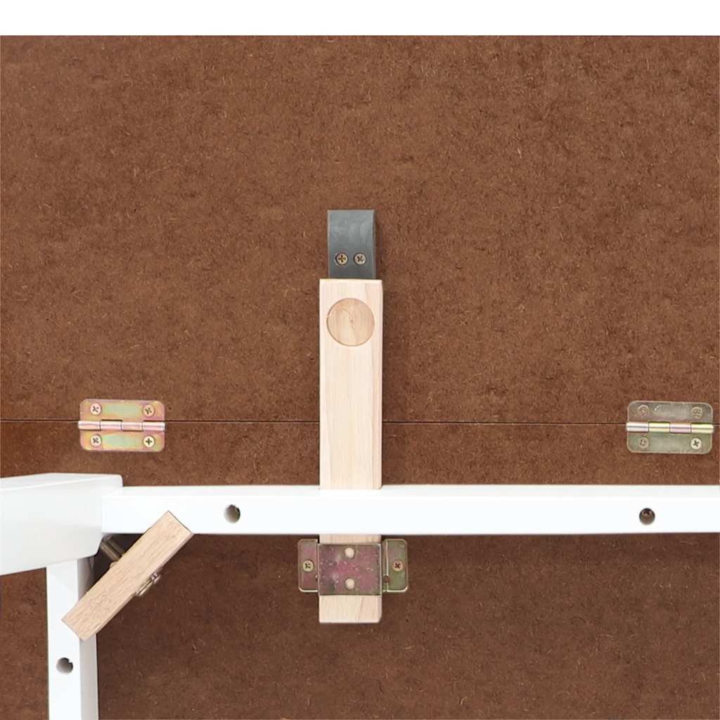 Eettafel Massief Hout Rubber