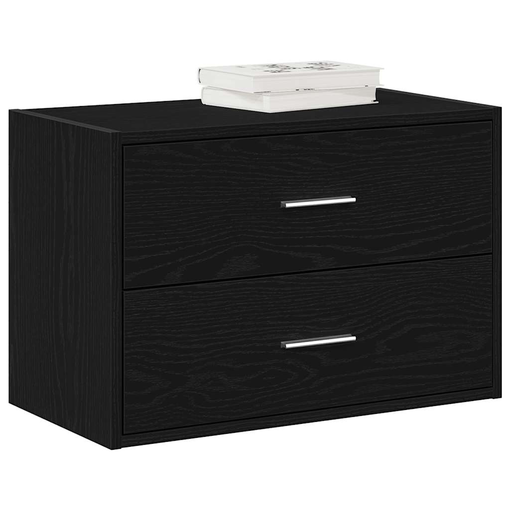 Kasten Met 2 Lades 60X31X40 Cm Bewerkt Hout