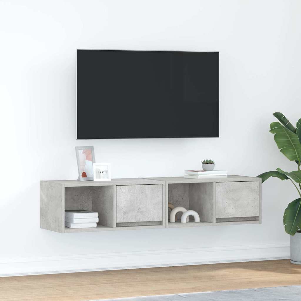 Tv-Kasten 80X31X25,5 Cm Spaanplaat Kleurig