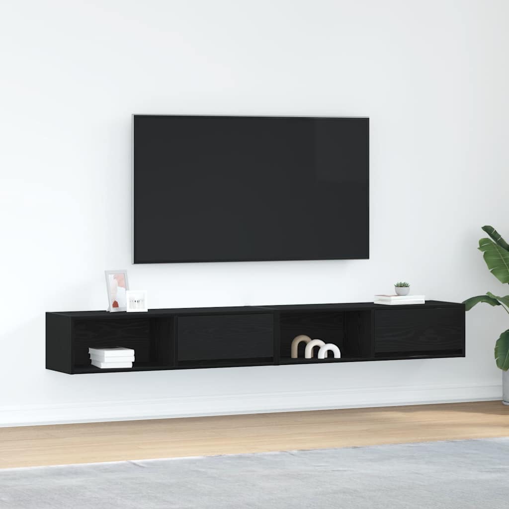 Tv-Kasten 80X31X25,5 Cm Spaanplaat Kleurig