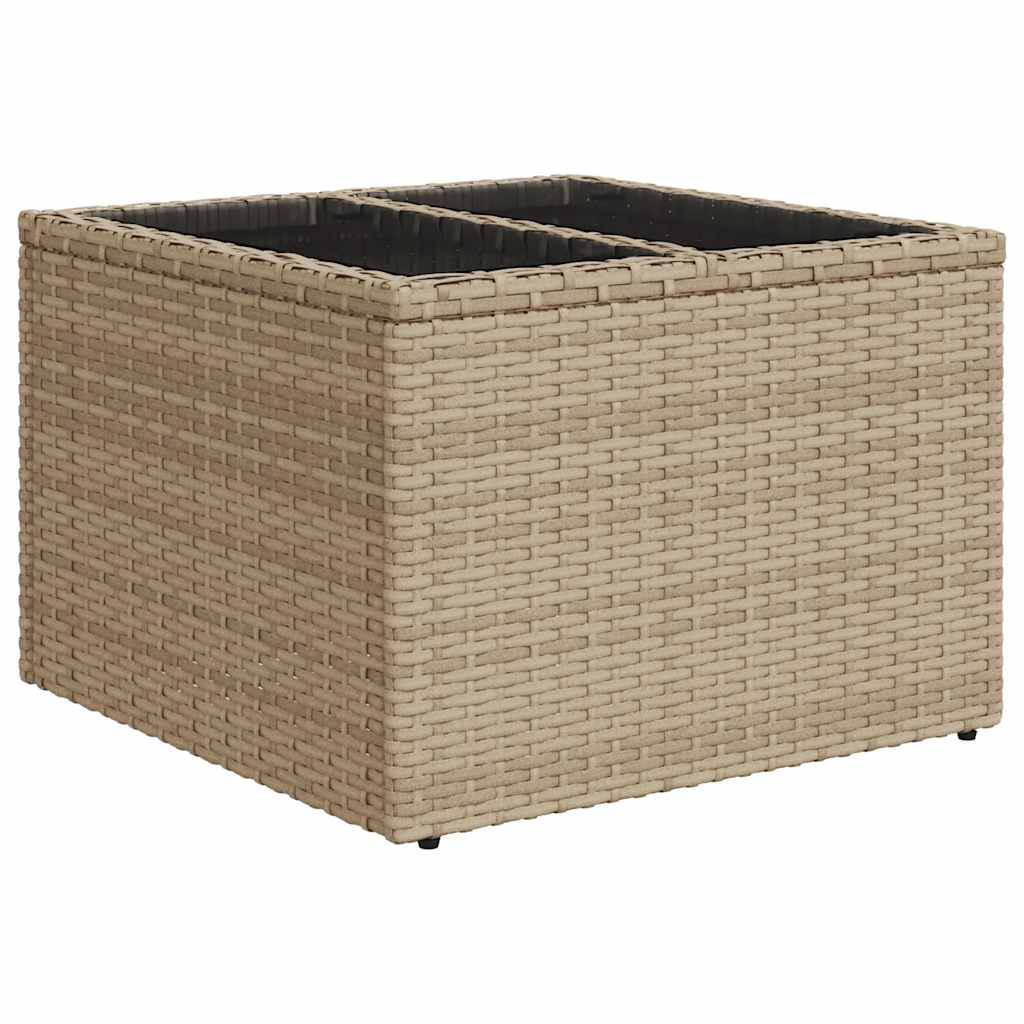 1 Tuinset Met Kussens Poly Rattan
