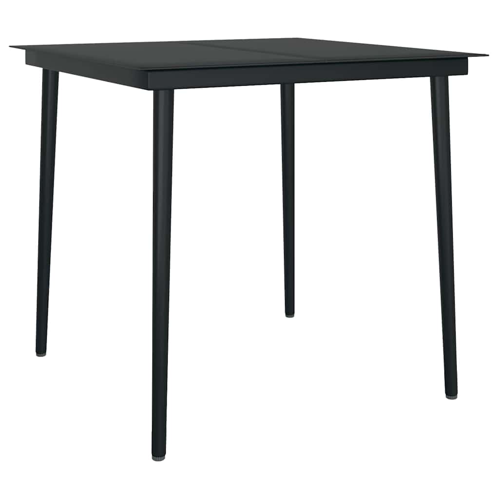5-Delige Tuinset Met Kussens Poly Rattan Glas