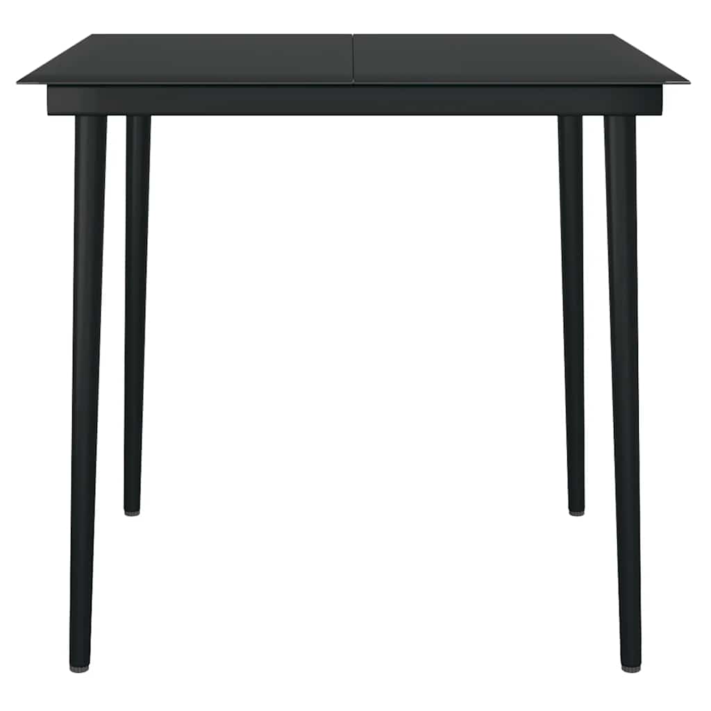 5-Delige Tuinset Met Kussens Poly Rattan Glas