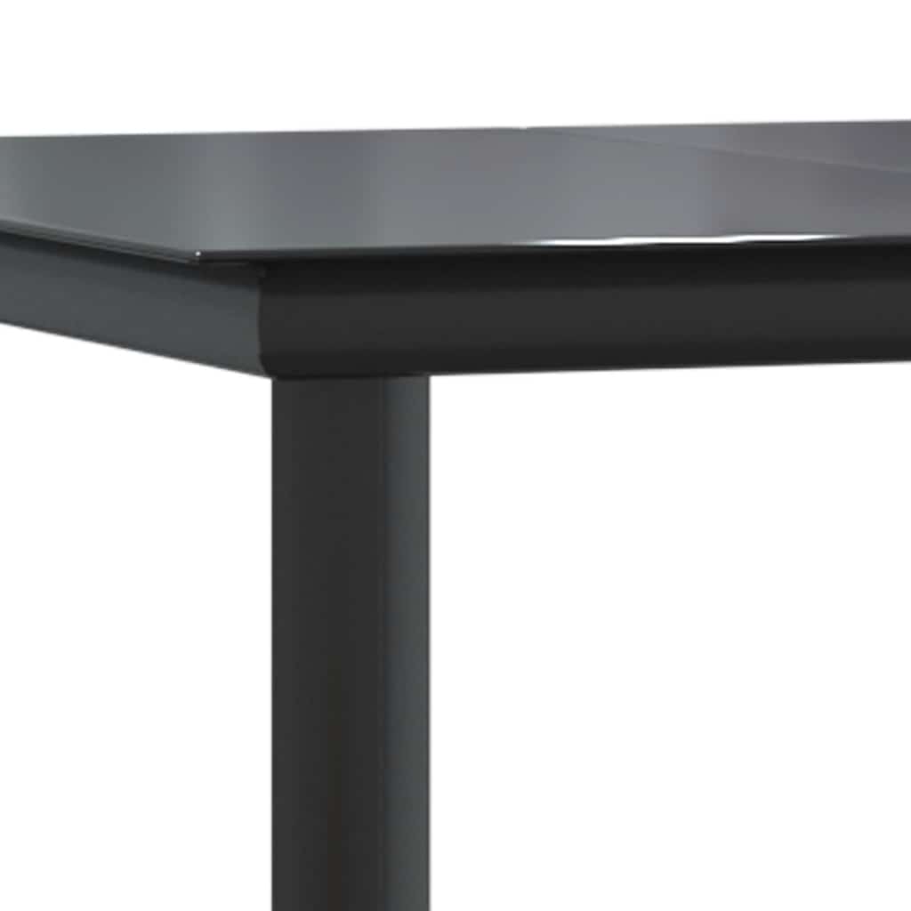 7-Delige Tuinset Met Kussens Poly Rattan Glas