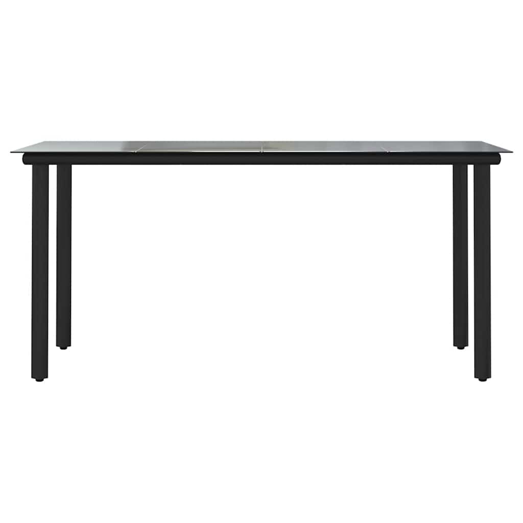 7-Delige Tuinset Met Kussens Poly Rattan Glas